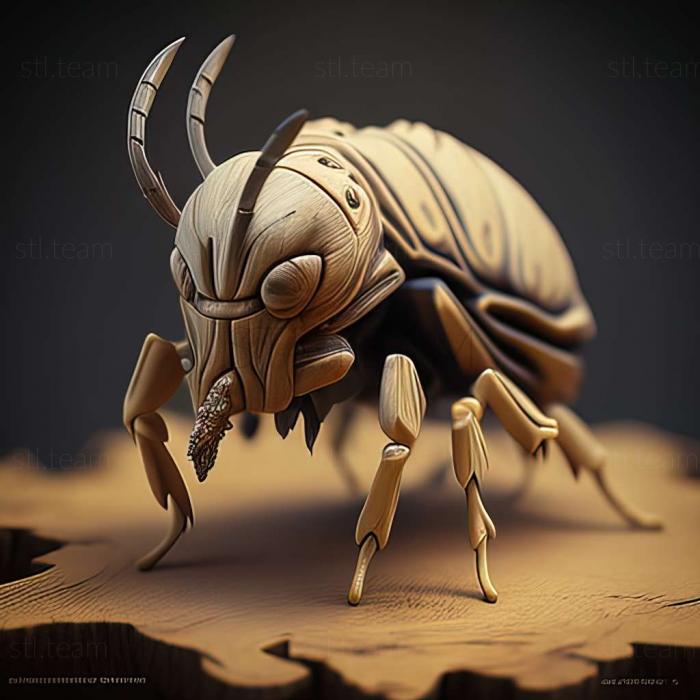 3D model Monomorium talbotae (STL)